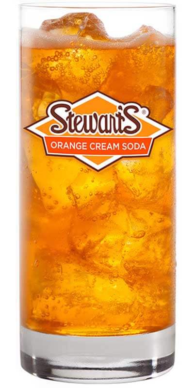 Stewart's Orange Cream Soda Fountain Drink